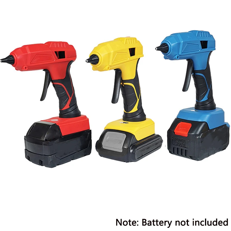 マキタ,デウォルト,ミルウォーキー用のコードレスホットグルー - Hot Melt Glue Gun Cordless のレビューと価格
