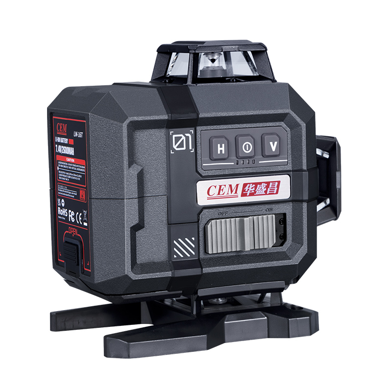 CEM 4D 16ライン グリーンコードレスレーザー 360 - Laser Level 16 Lines 4D Green のレビューと価格