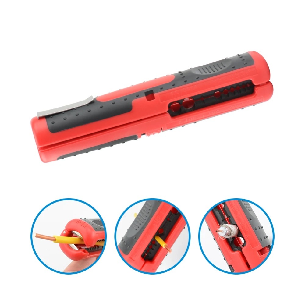 多機能ワイヤーストリッパーカッタープライヤー、ポータブル設計 - Automatic Wire Stripper Cutter のレビューと価格