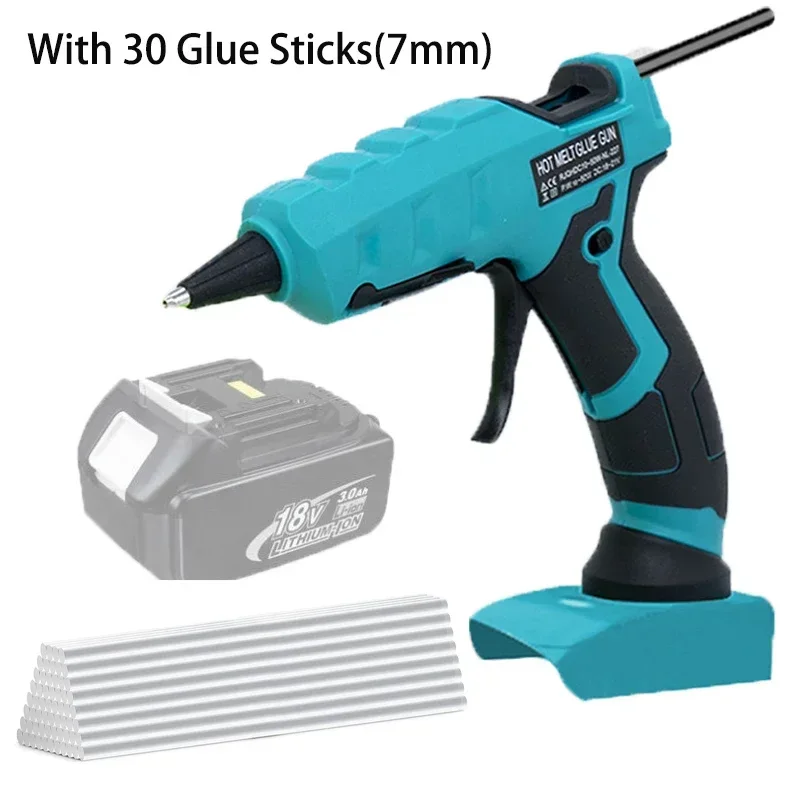マキタ/デウォルト/ブラックデッカー/ミルウォーキー/ボッシ - Hot Melt Glue Gun Cordless のレビューと価格