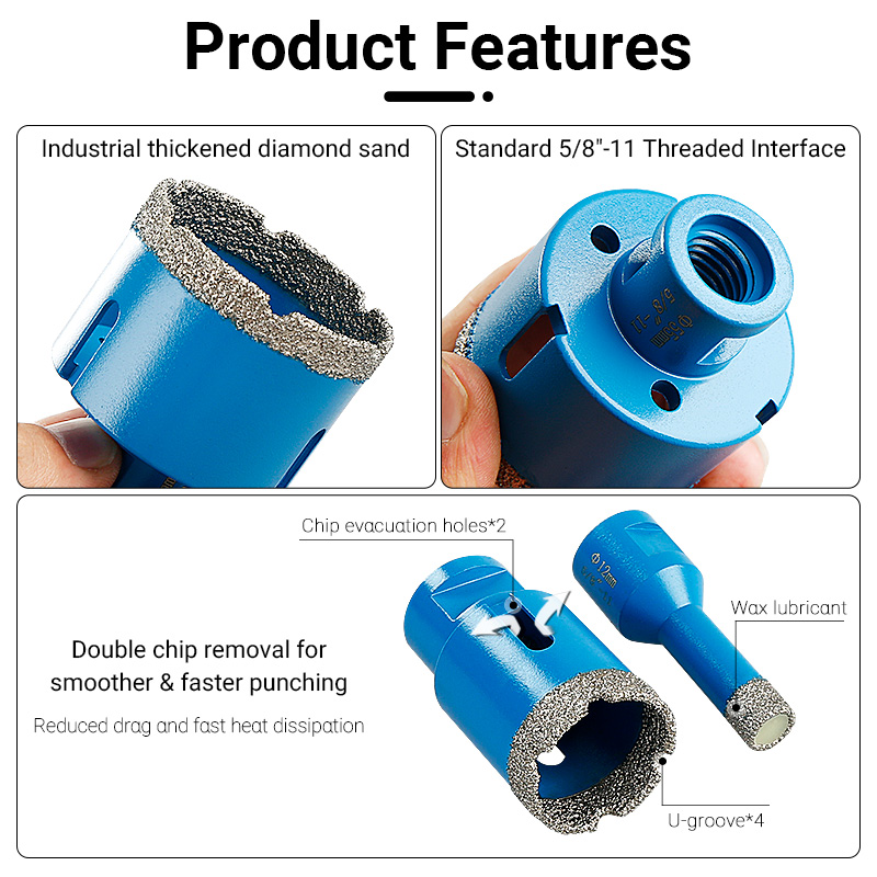 LOZLIN 10個入り ダイヤモンドドライドリルビット ホ - Reciprocating Saw Attachment Drill のレビューと価格