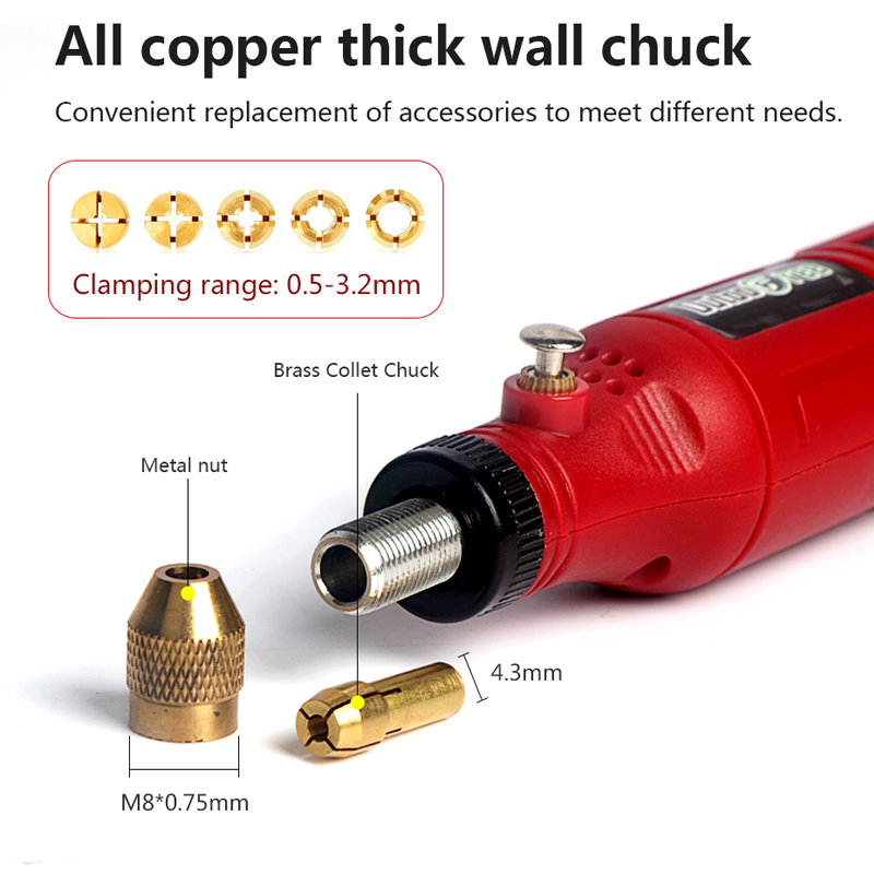 USB コードレスロータリーツールキット木工彫刻ペン DIY - Cordless Rotary Tool Kit Accessories のレビューと価格