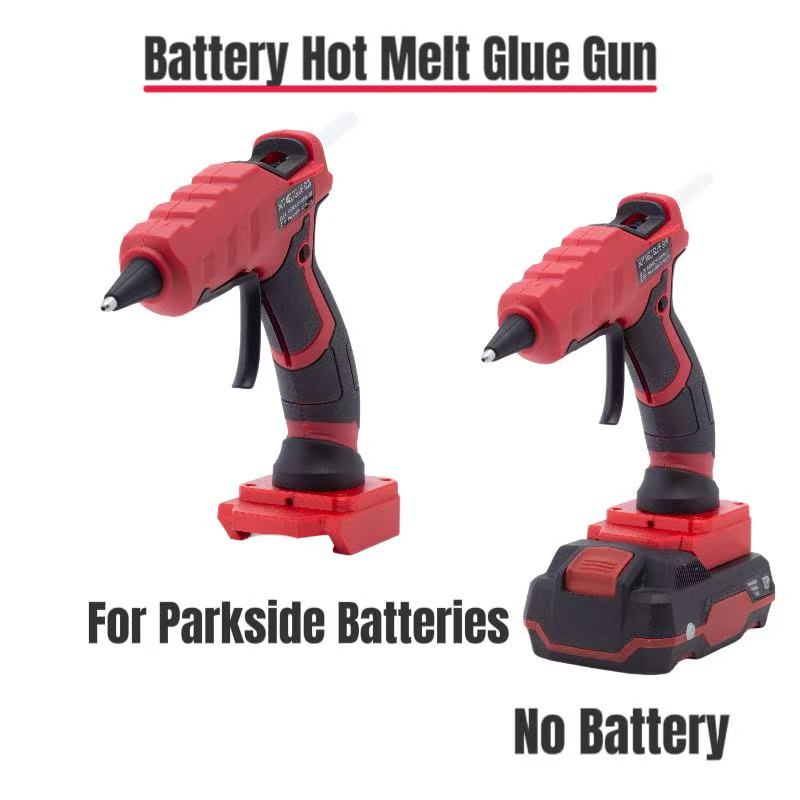 ホットグルーガン 60W 7mm コードレス ホットメルトグ - Hot Melt Glue Gun Cordless のレビューと価格