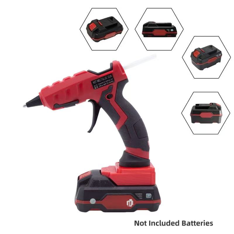 ホットグルーガン 60W 7mm コードレス ホットメルトグ - Hot Melt Glue Gun Cordless のレビューと価格