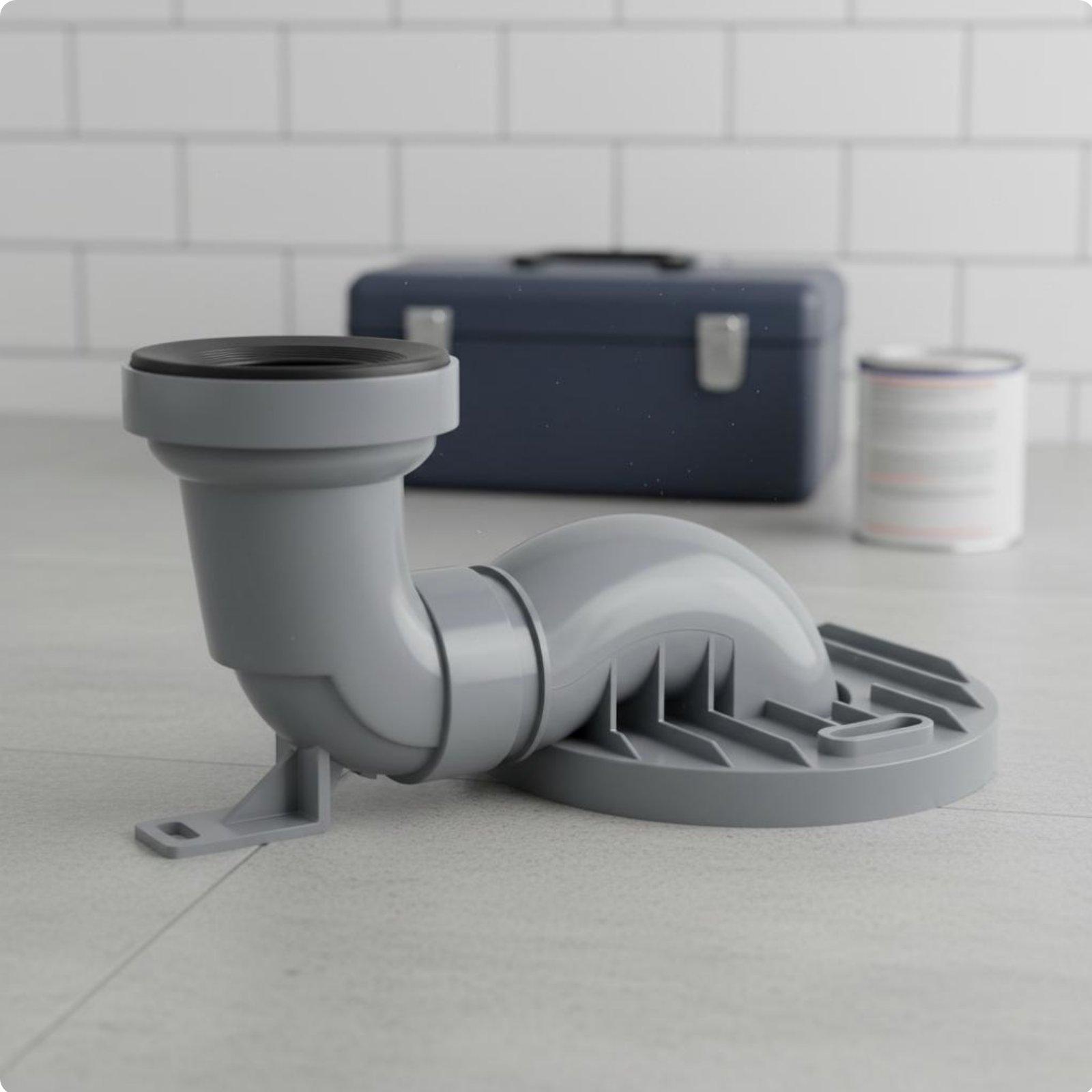 トイレオフセット排水コネクター漏れ防止設置アクセサリー、完全 - Plumbing のレビューと価格