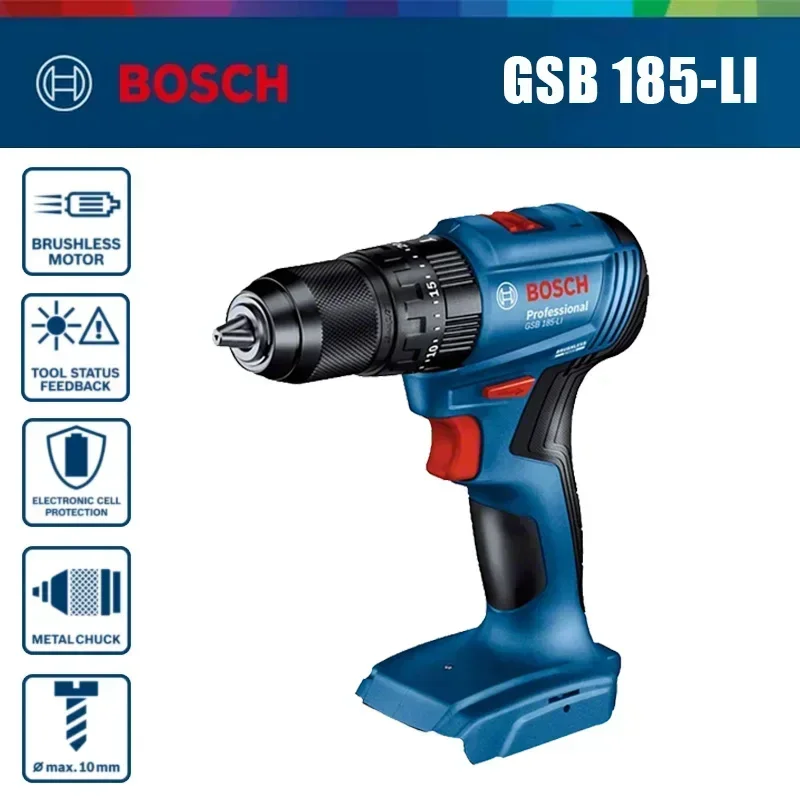 ボッシュ GSB 185-LI 18V ブラシレスコードレス - Brushless Cordless Electric Drill 18V のレビューと価格