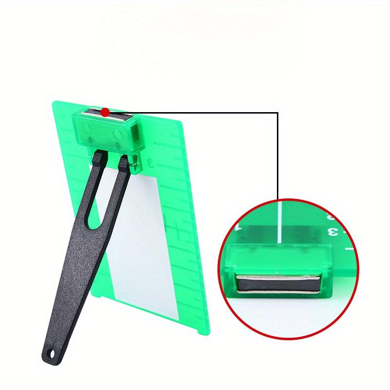 1 個インチセンチメートルレーザーターゲットカードプレートグ - Laser Level 16 Lines 4D Green のレビューと価格