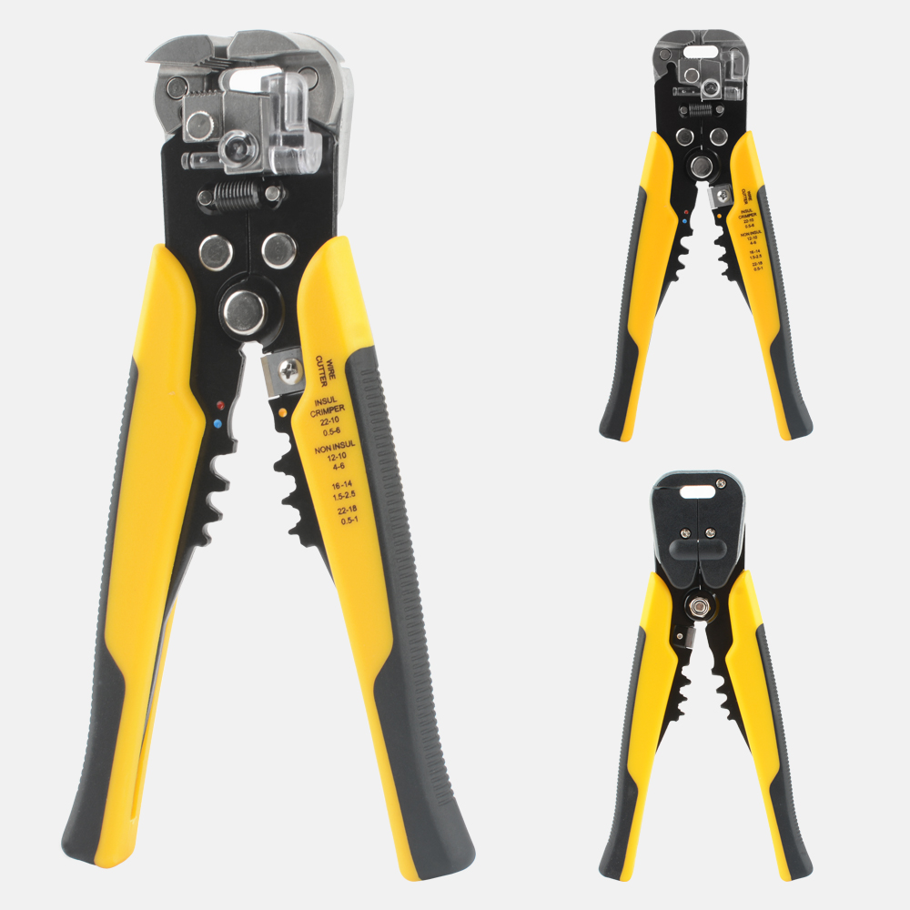 多機能自動ワイヤーストリッパープライヤー AWG24-10  - Automatic Wire Stripper Cutter のレビューと価格