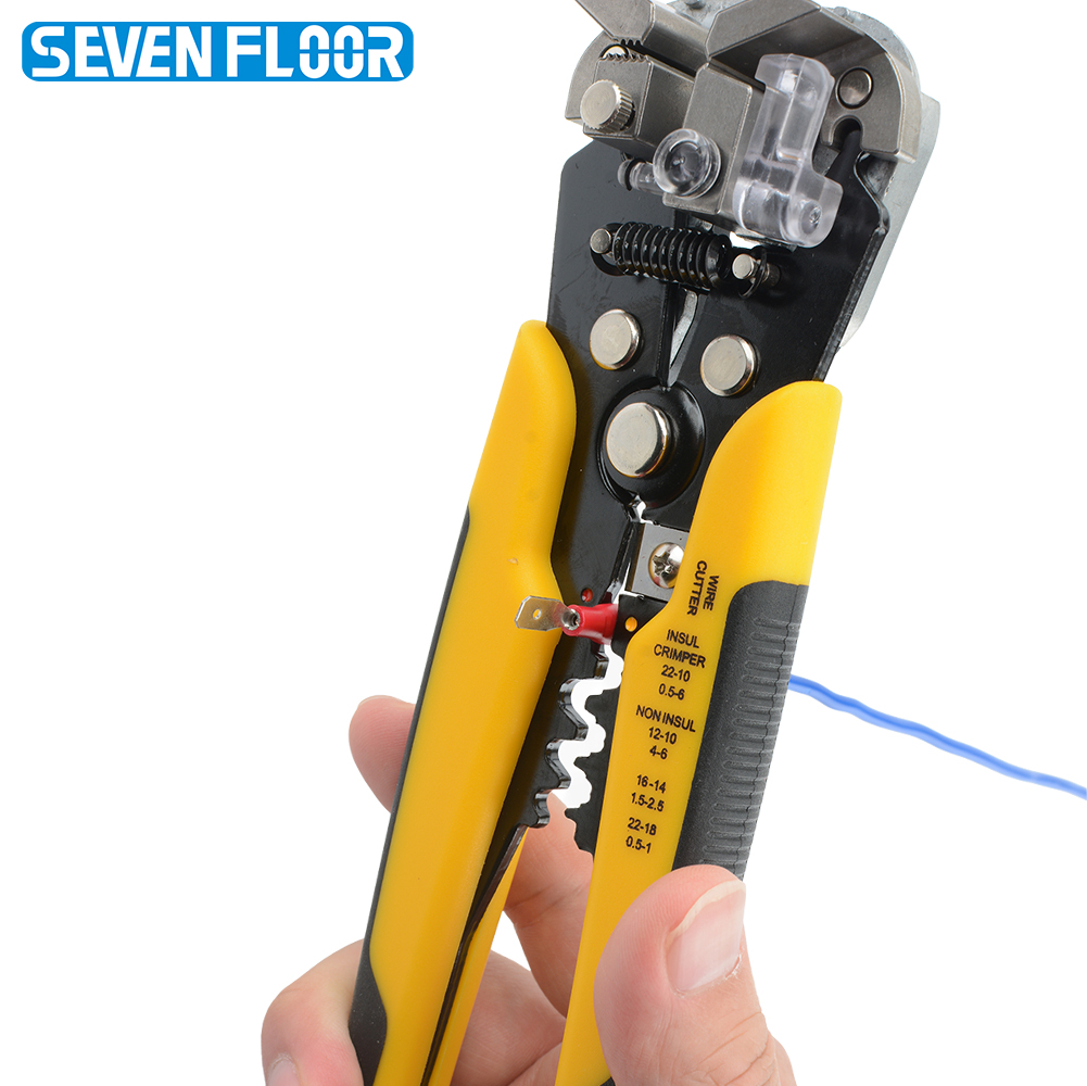 多機能自動ワイヤーストリッパープライヤー AWG24-10  - Automatic Wire Stripper Cutter のレビューと価格