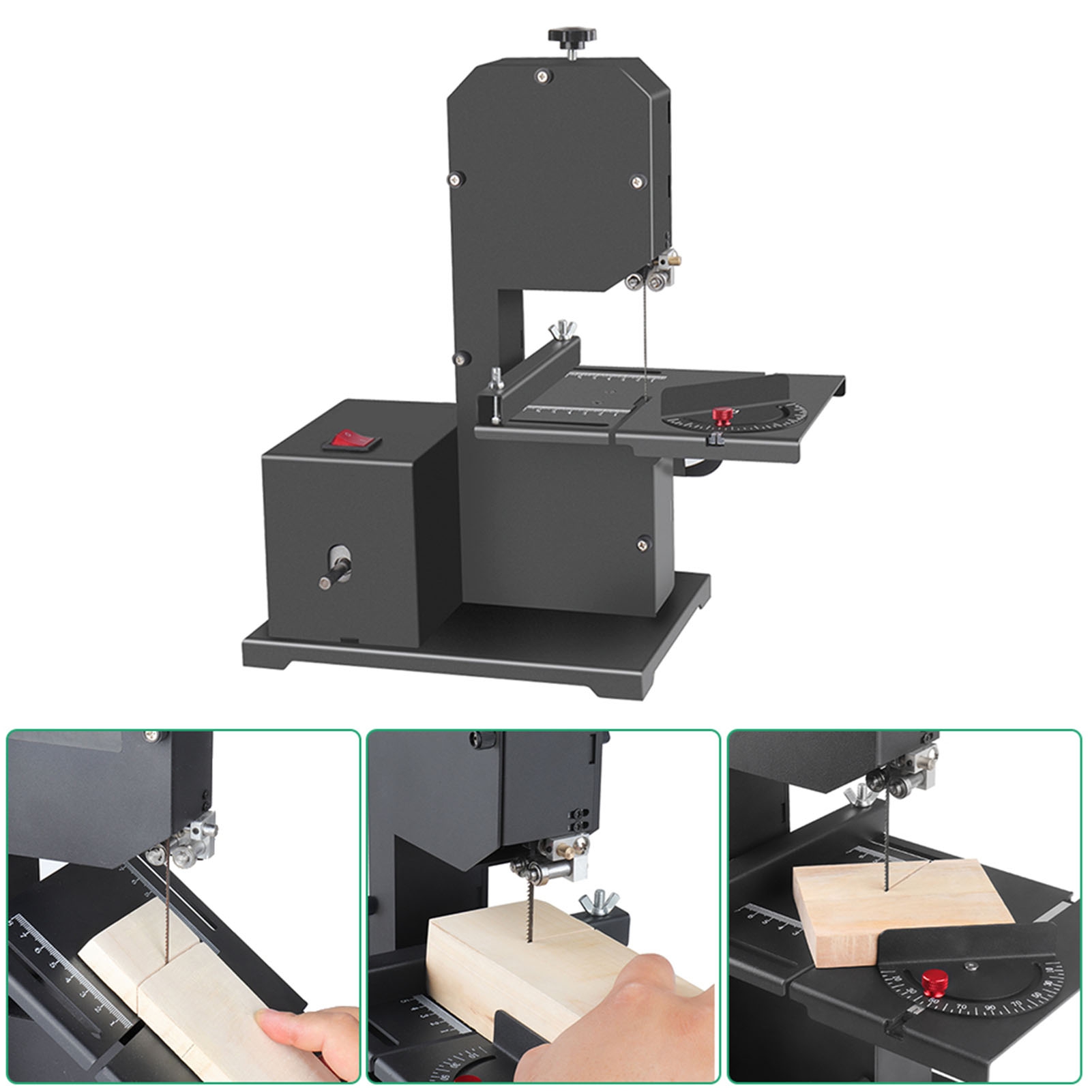ミニ多機能バンドソーマシン 1750RPM ベンチトップバン - Mini Table Saw For Woodworking のレビューと価格