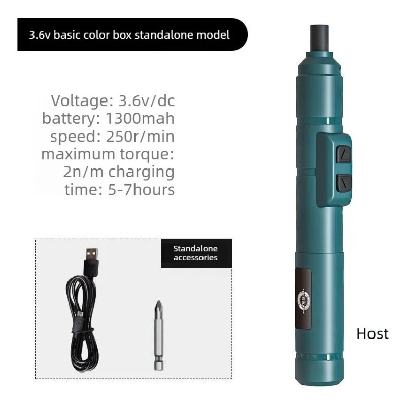 3.6Vミニ電動ハンドドリル、ワイヤレス充電式ドライバー、U - Electric Screwdriver Rechargeable Usb のレビューと価格