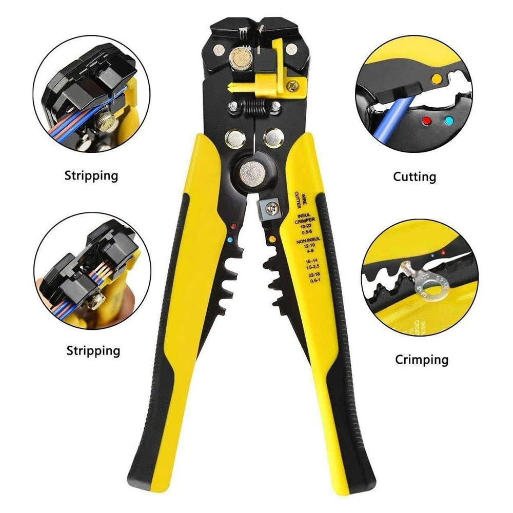 ワイヤーストリッパーツール マルチツールプライヤー 自動5i - Automatic Wire Stripper Cutter のレビューと価格