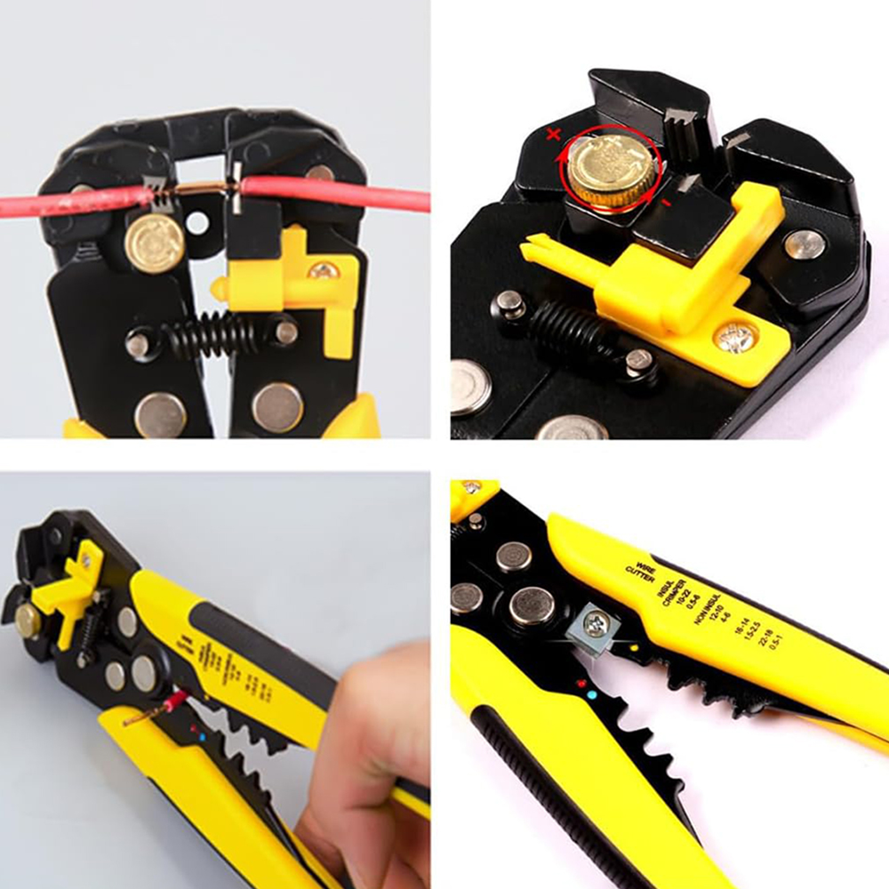 ワイヤーストリッパーツール マルチツールプライヤー 自動5i - Automatic Wire Stripper Cutter のレビューと価格
